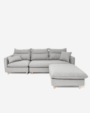 Saturn 四人沙發(淺灰)