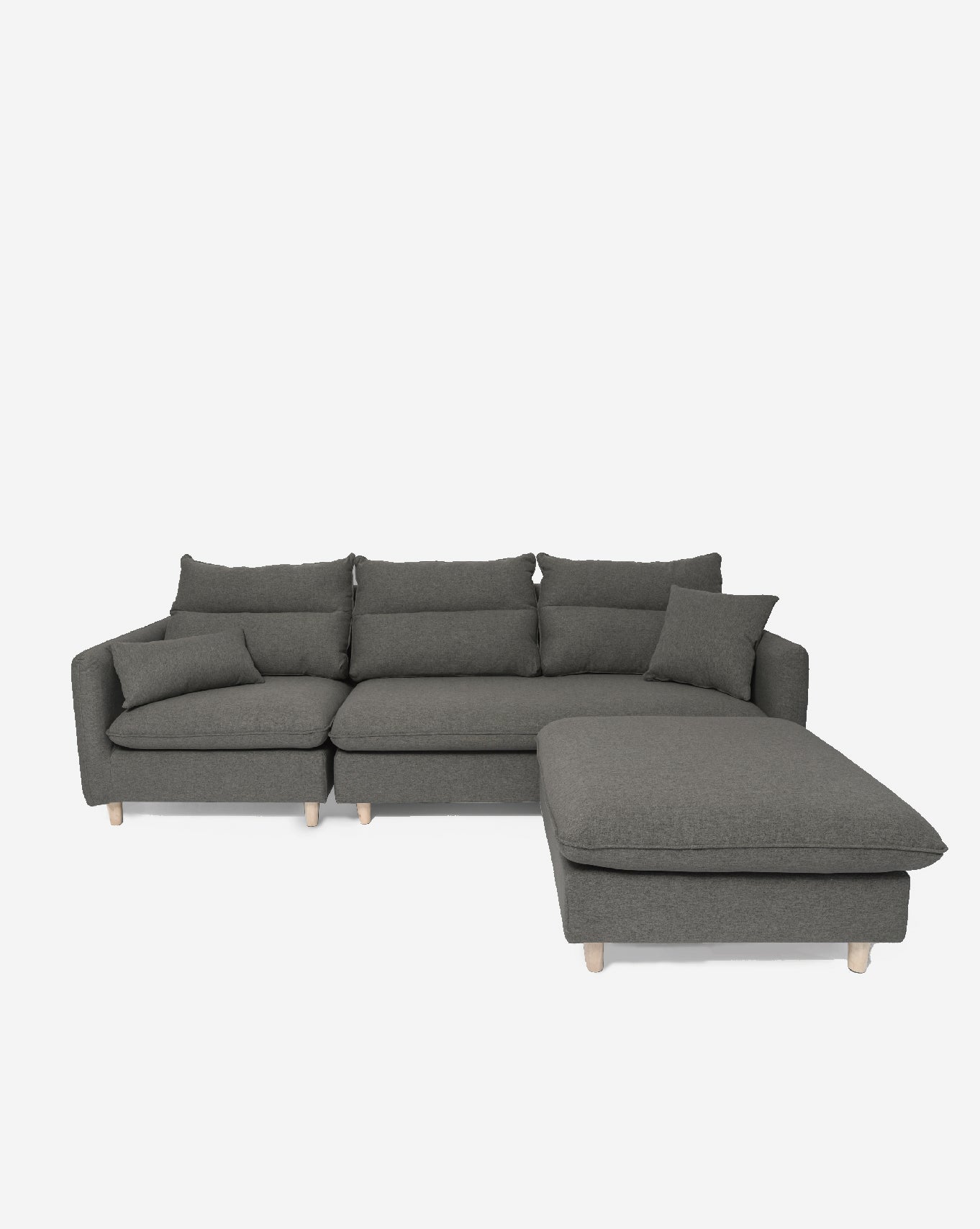 Saturn 四人沙發(深灰)