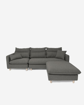 Saturn 四人沙發(深灰)