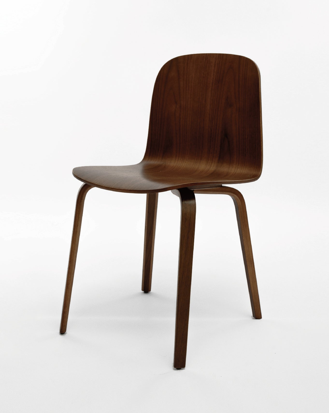 Resin 餐椅(胡桃色)